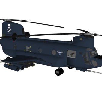 超精细直升机模型 Helicopter (11)